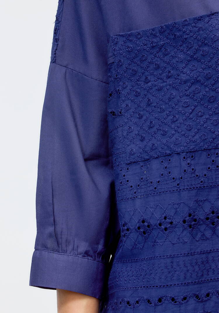 Рубашка женская с вышивкой по низу шир.  750, рис. 12