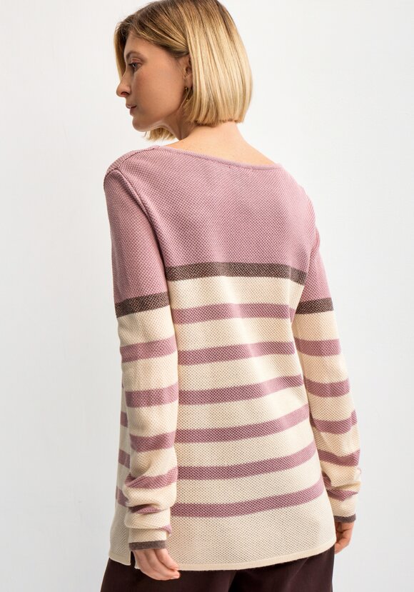 Джемпер в полоску с метанитью шир.  580, рис. 23