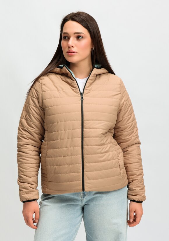 Куртка двухсторонняя с капюшоном на молнии шир.  580, рис. 10