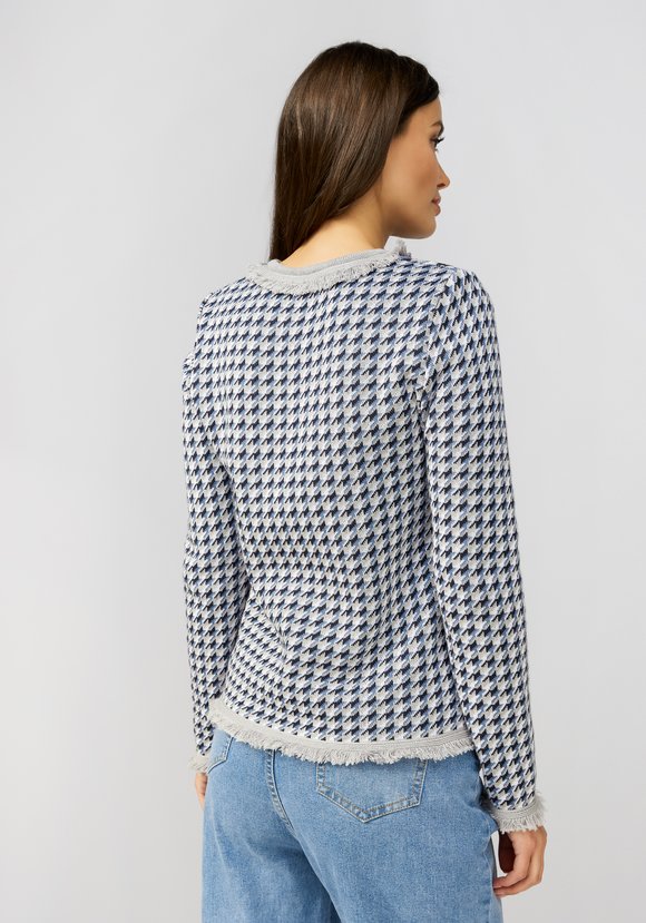 Пиджак женский с отделкой из бахромы шир.  580, рис. 3