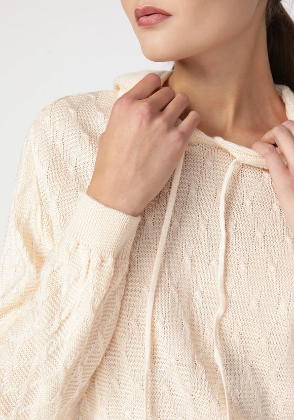 Джемпер женский с капюшоном шир.  580, рис. 21