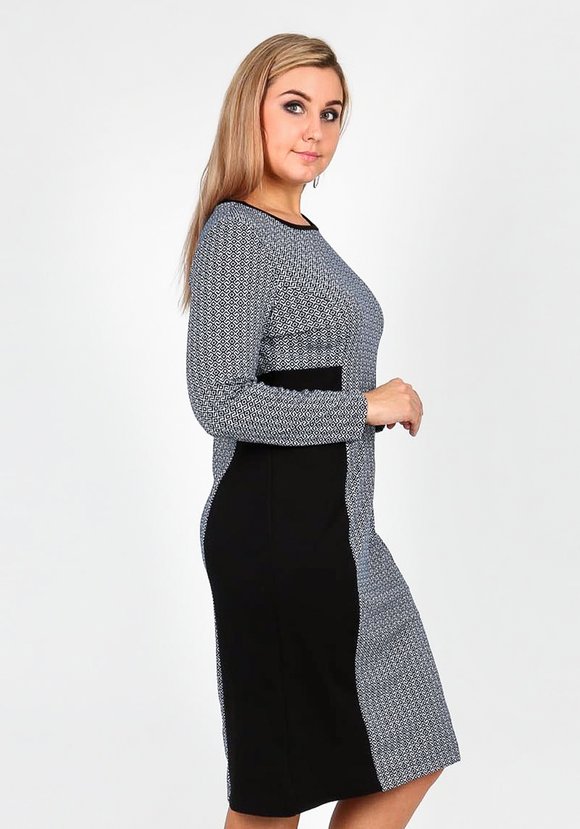 Платье с оригинальной спинкой шир.  580, рис. 16