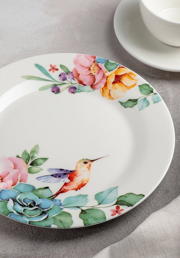 Набор из 3-х тарелок Пташка шир.  580, рис. 12