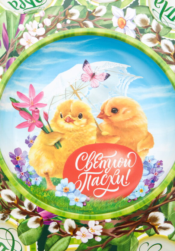 Пасхальная подставка на 12 яиц и кулич шир.  580, рис. 6