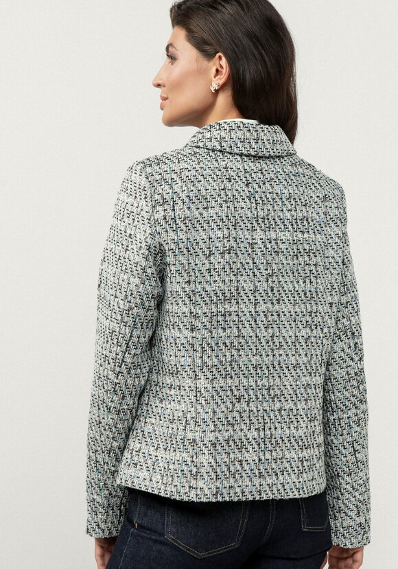 Пиджак с отложным воротником на подкладке шир.  580, рис. 19