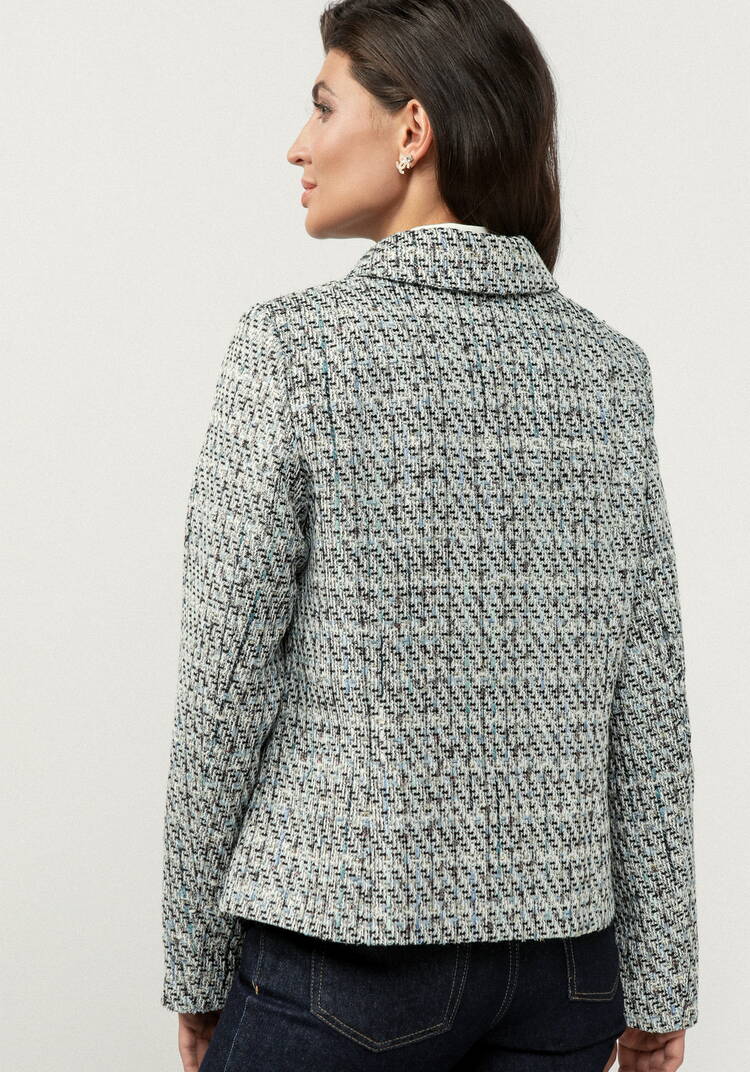 Пиджак с отложным воротником на подкладке шир.  750, рис. 19