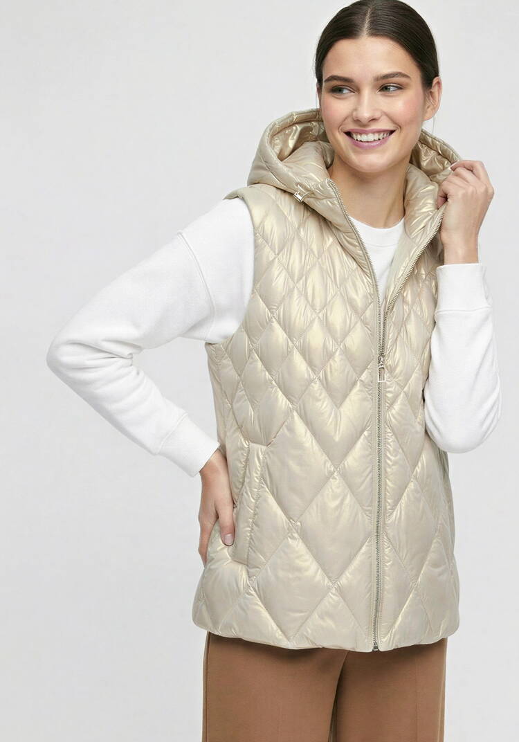 Жилетка женская, стеганая шир.  750, рис. 3