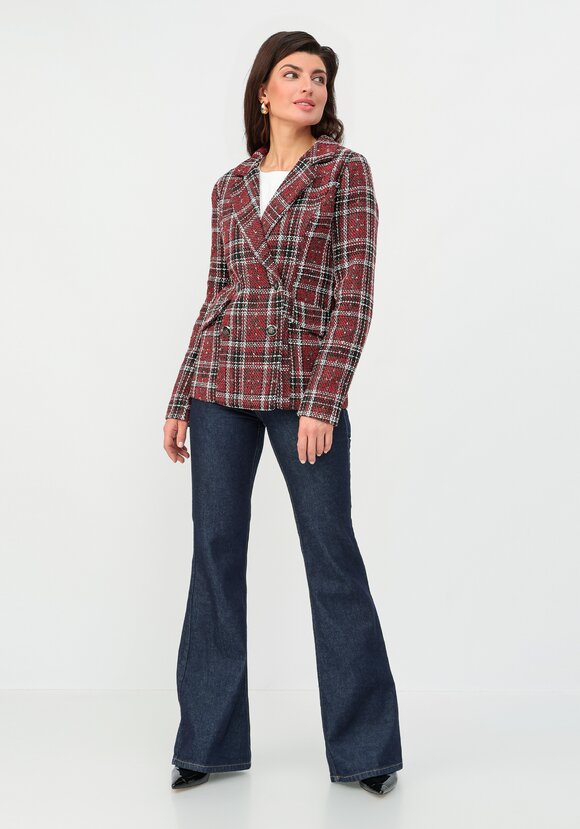 Пиджак с английским воротником на подкладке шир.  580, рис. 36