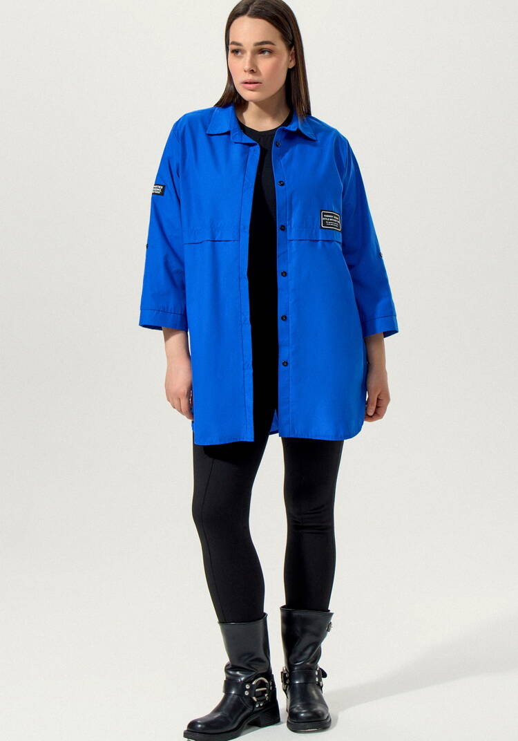 Рубашка с патами на рукаве Джоан шир.  750, рис. 39