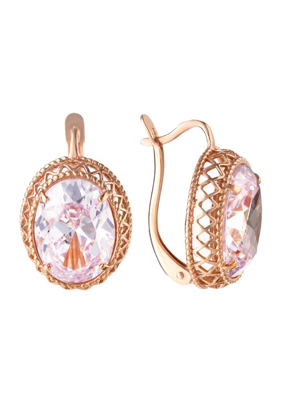 Серьги Романтика любви шир.  580, рис. 1