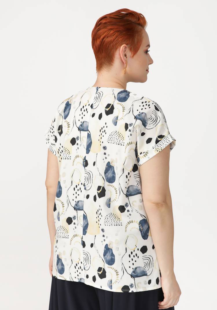 Блуза Невероятное сияние шир.  750, рис. 6