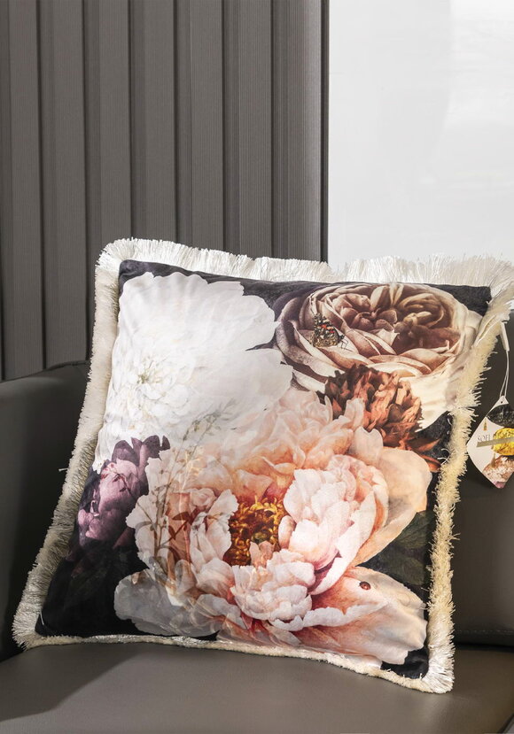 Подушка декоративная с бахромой шир.  580, рис. 16