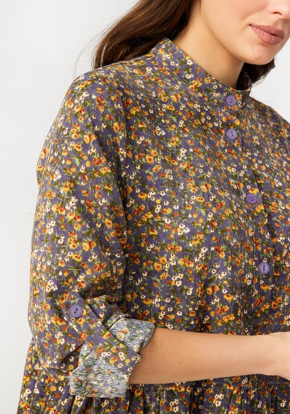 Платье свободного кроя со сборкой на талии шир.  580, рис. 12