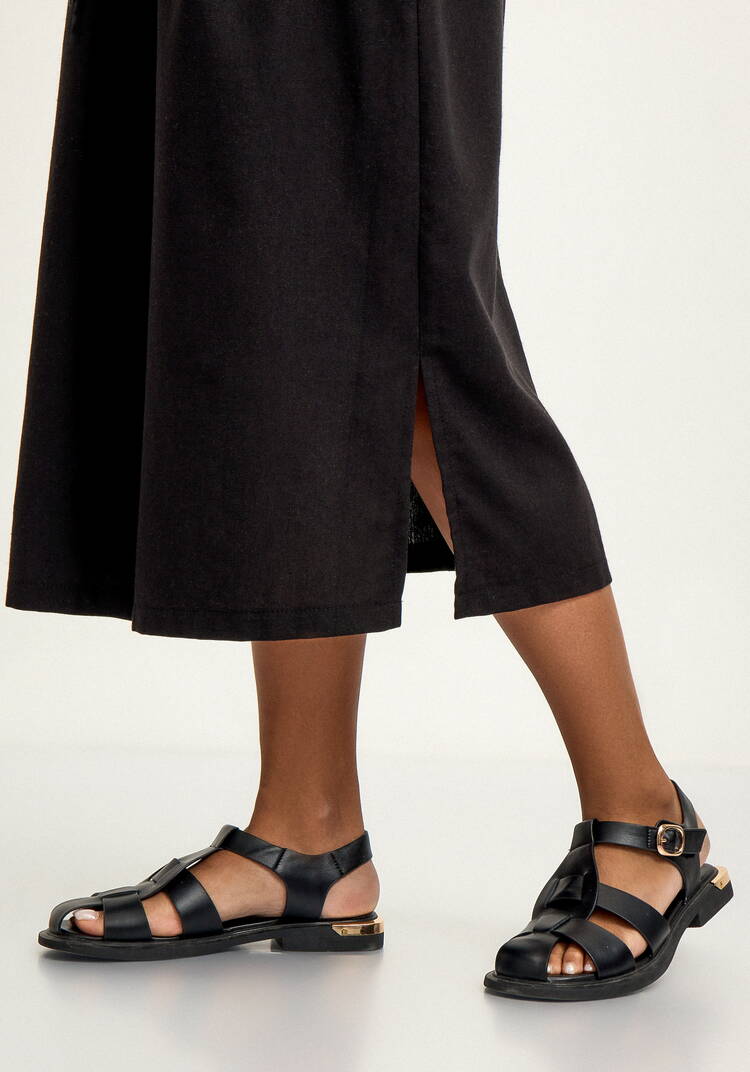 Юбка изо льна свободного кроя шир.  750, рис. 22