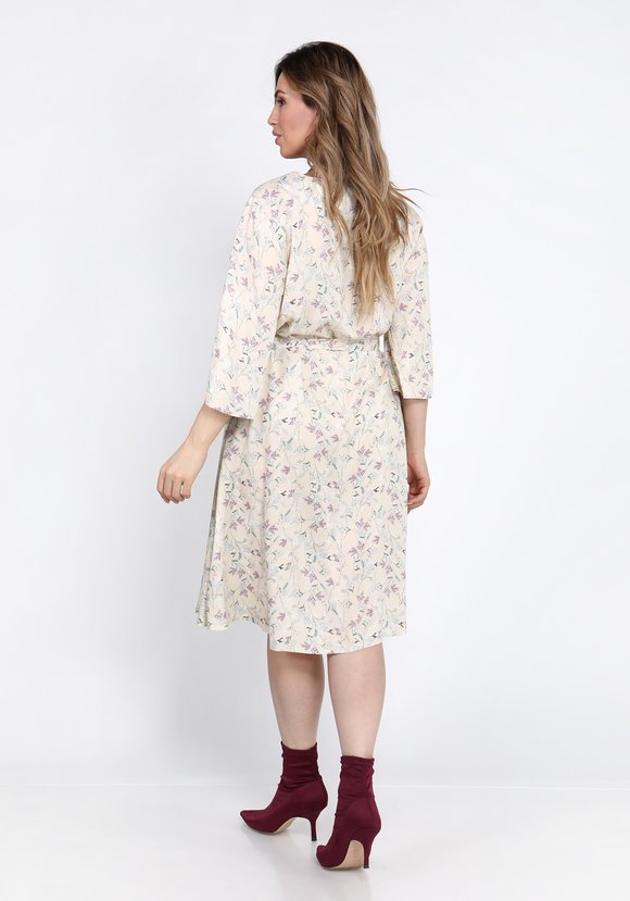 Платье с принтом мильфлер шир.  580, рис. 10