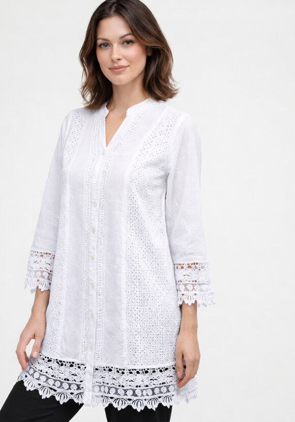 Блуза из шитья Касабланка шир.  580, рис. 1