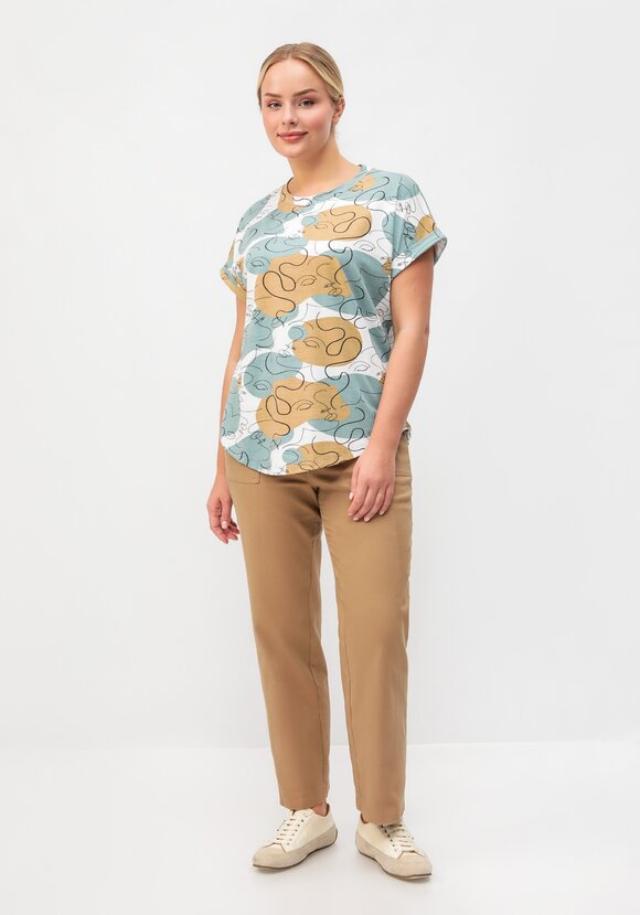 Футболка хлопковая Удобный стиль шир.  580, рис. 2