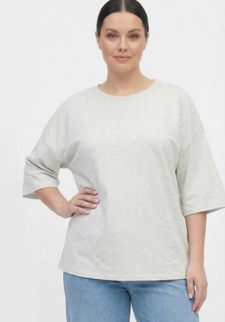 Футболка оверсайз с широким рукавом шир.  750, рис. 5