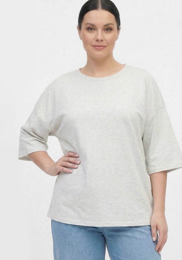 Футболка оверсайз с широким рукавом шир.  580, рис. 5