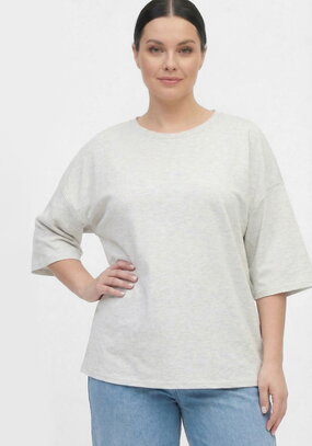 Футболка оверсайз с широким рукавом