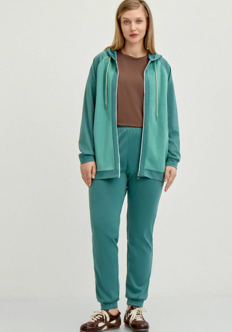 Олимпийка на молнии с капюшоном шир.  750, рис. 7