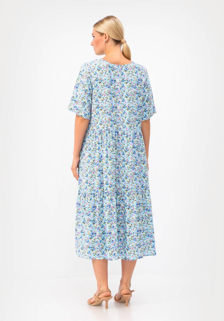 Платье Яркий цветок шир.  750, рис. 8