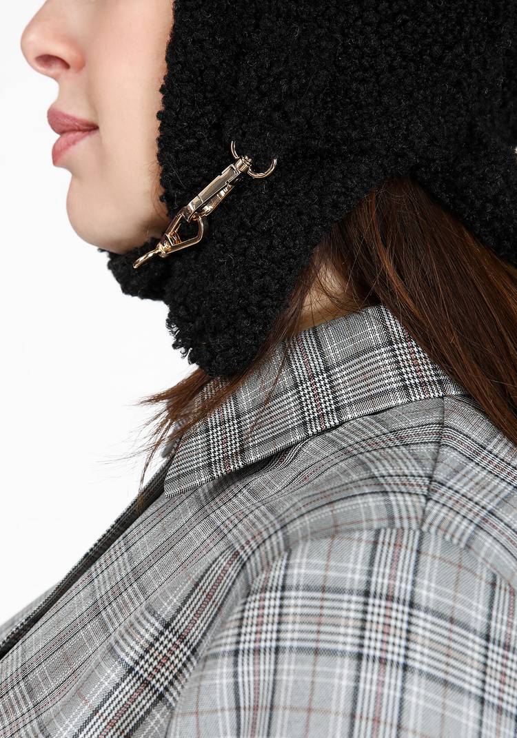 Шапка ушанка с козырьком шир.  750, рис. 7