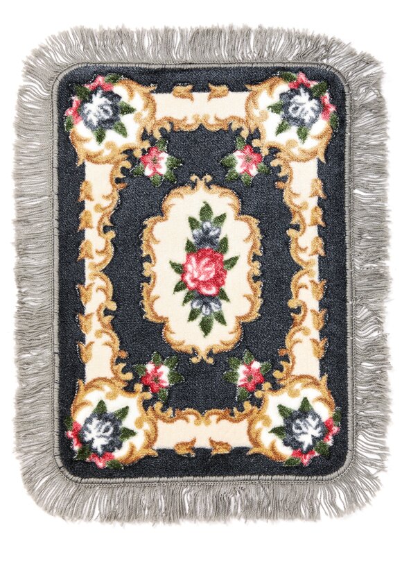 Коврик с бахромой шир.  580, рис. 10