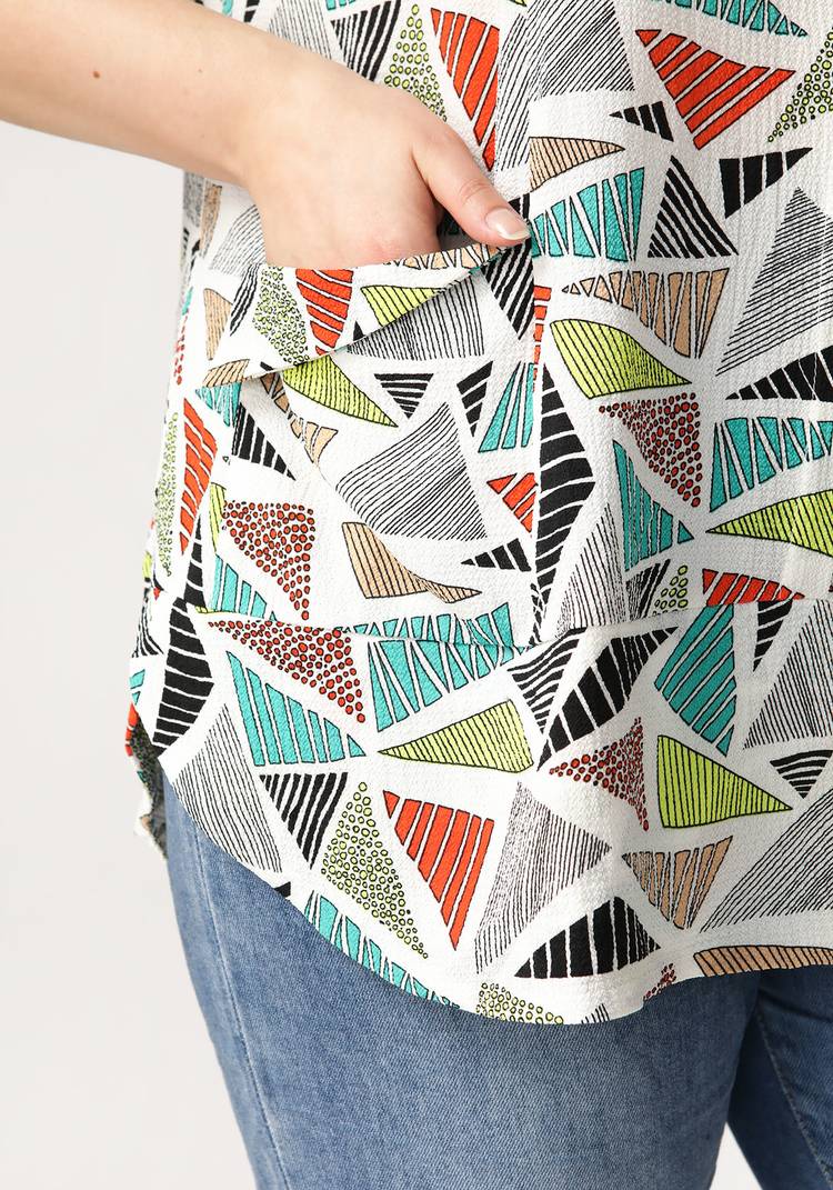 Блуза Яркая звезда шир.  750, рис. 8