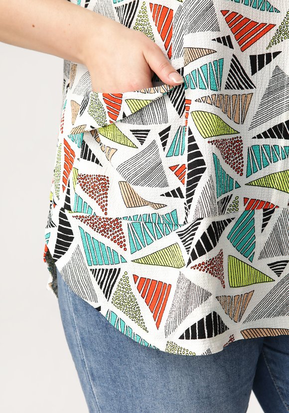 Блуза Яркая звезда шир.  580, рис. 8