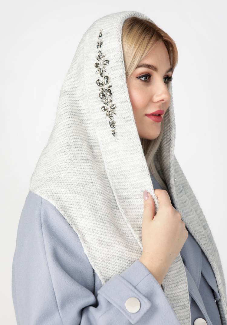 Косынка вязаная шир.  750, рис. 2
