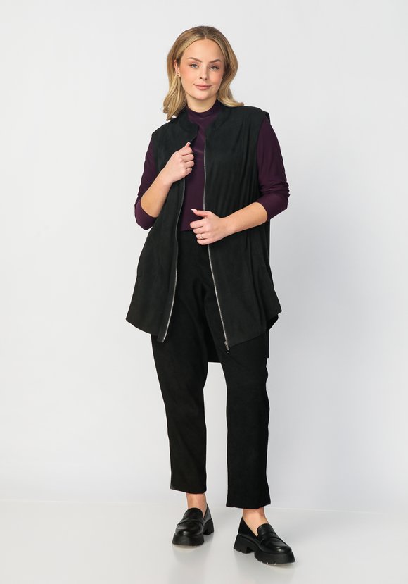 Жилет замшевый Бетти шир.  580, рис. 2