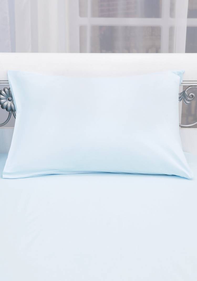 Простыня на резинке из поплина Облако снов шир.  750, рис. 10