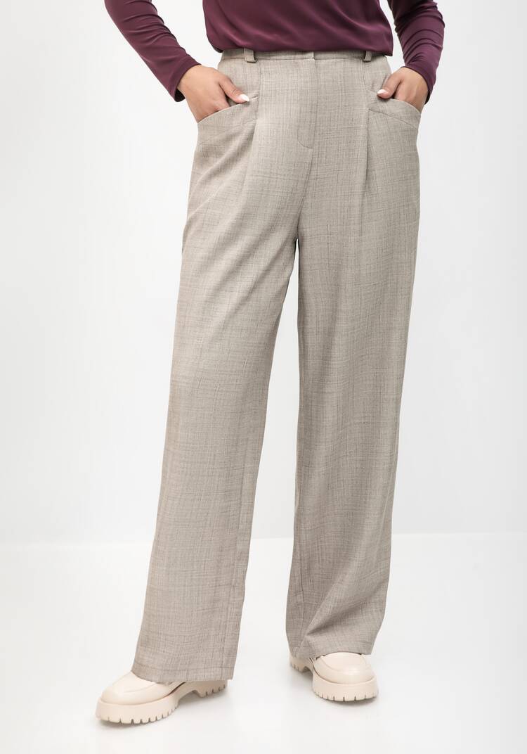 Брюки из натуральной смесовой ткани шир.  750, рис. 8