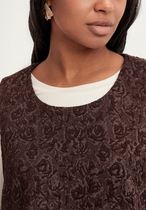 Блуза с жилетом шир.  580, рис. 6