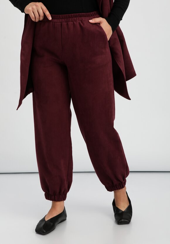 Брюки-шаровары с резинкой по низу шир.  580, рис. 1