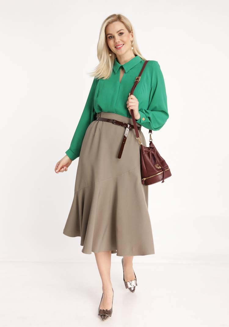 Туника А-силуэта с разрезами шир.  750, рис. 8