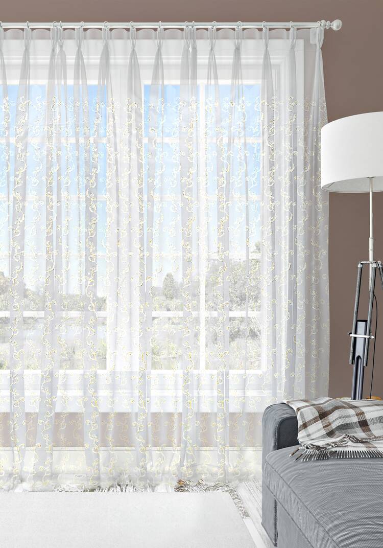 Тюль с блеском Княжна шир.  750, рис. 4