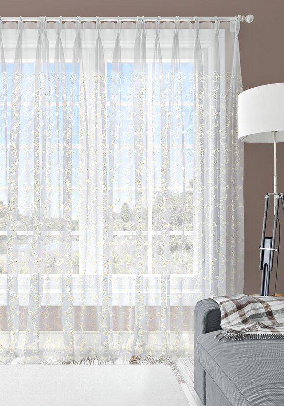 Тюль с блеском Княжна шир.  580, рис. 4