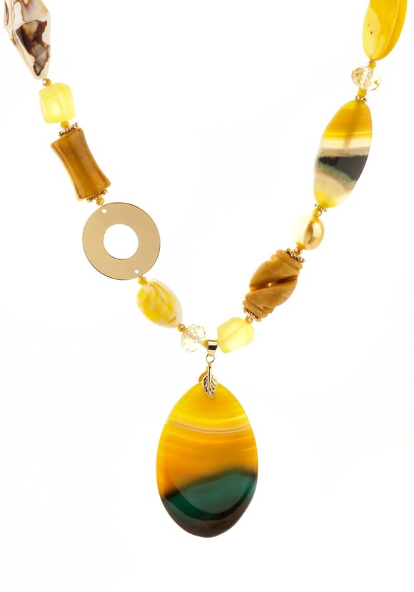 Колье  Наполнен солнцем сад шир.  580, рис. 1