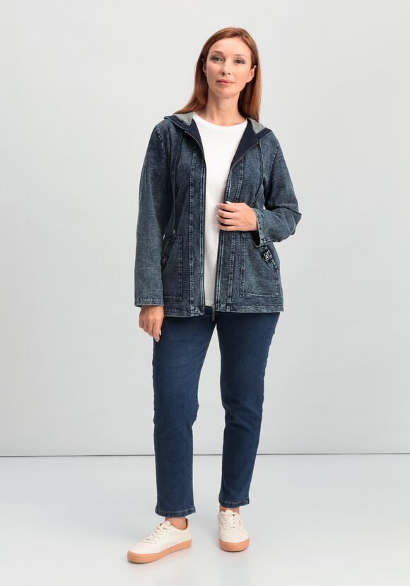 Толстовка с накладными карманами шир.  580, рис. 2