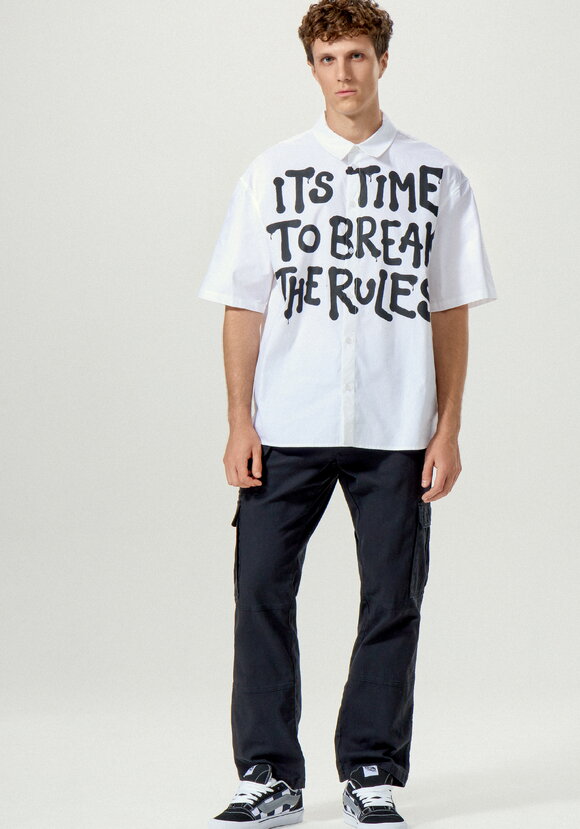 Брюки карго с накладными карманами шир.  580, рис. 12