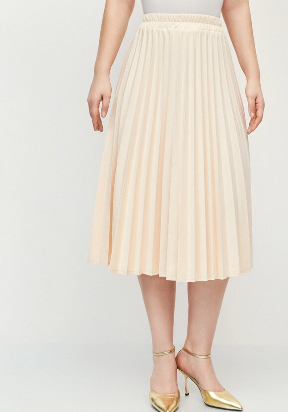 Юбка гофре из трикотажной ткaни шир.  580, рис. 11