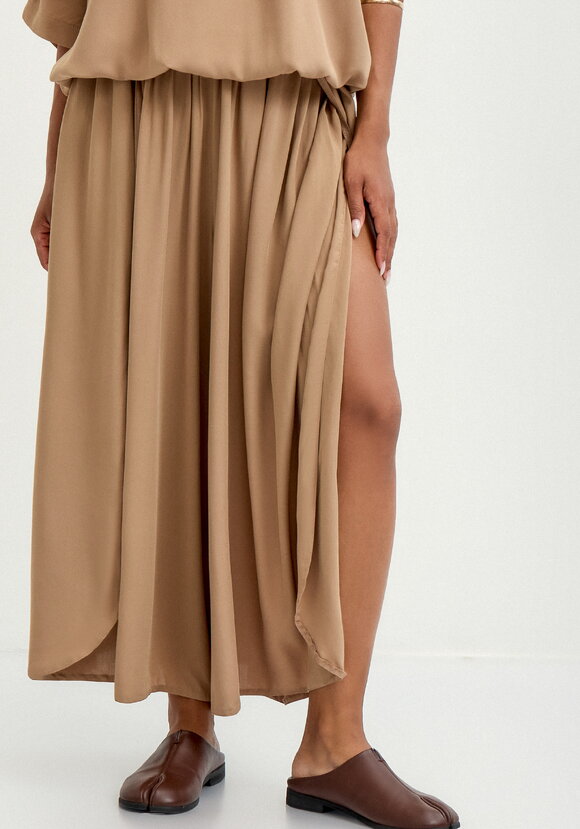 Юбка-брюки свободного кроя на резинке шир.  580, рис. 14