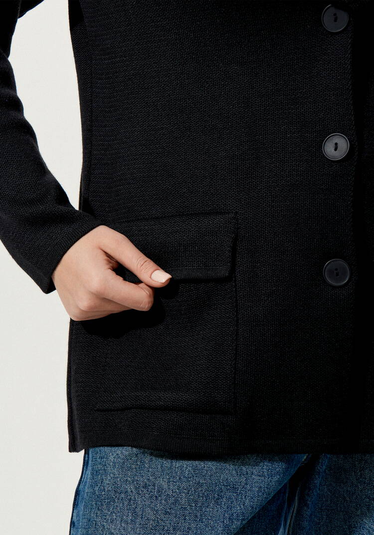 Пиджак с английским воротником шир.  750, рис. 6