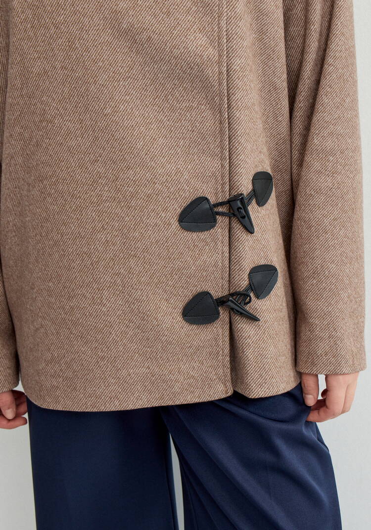 Пиджак с асимметричной застёжкой шир.  750, рис. 15