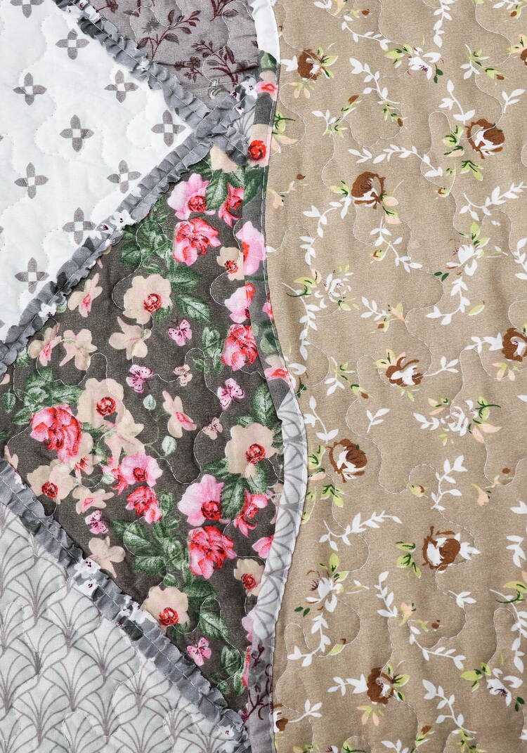 Покрывало с наволочками Печворк шир.  750, рис. 34