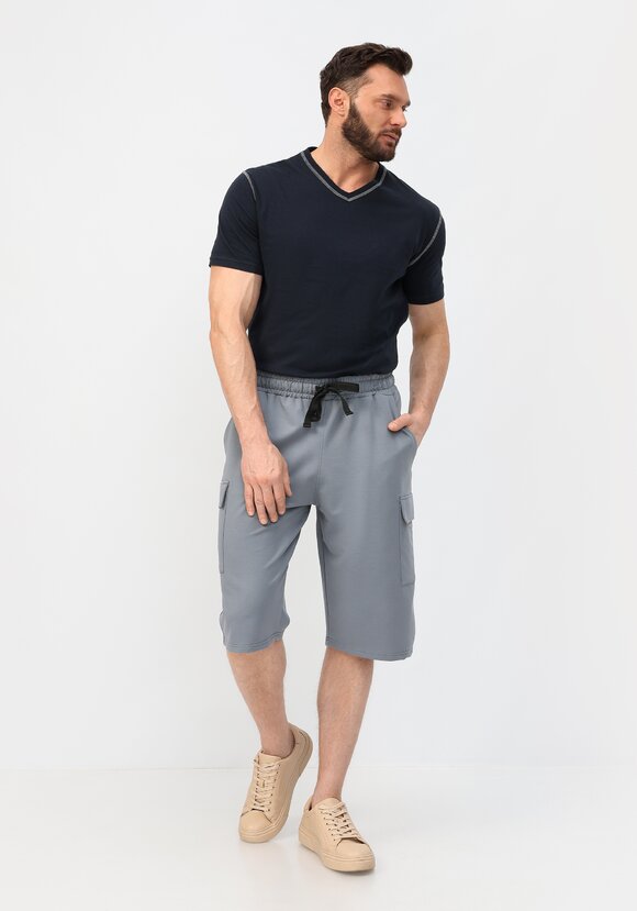 Шорты с боковыми накладными карманами шир.  580, рис. 18