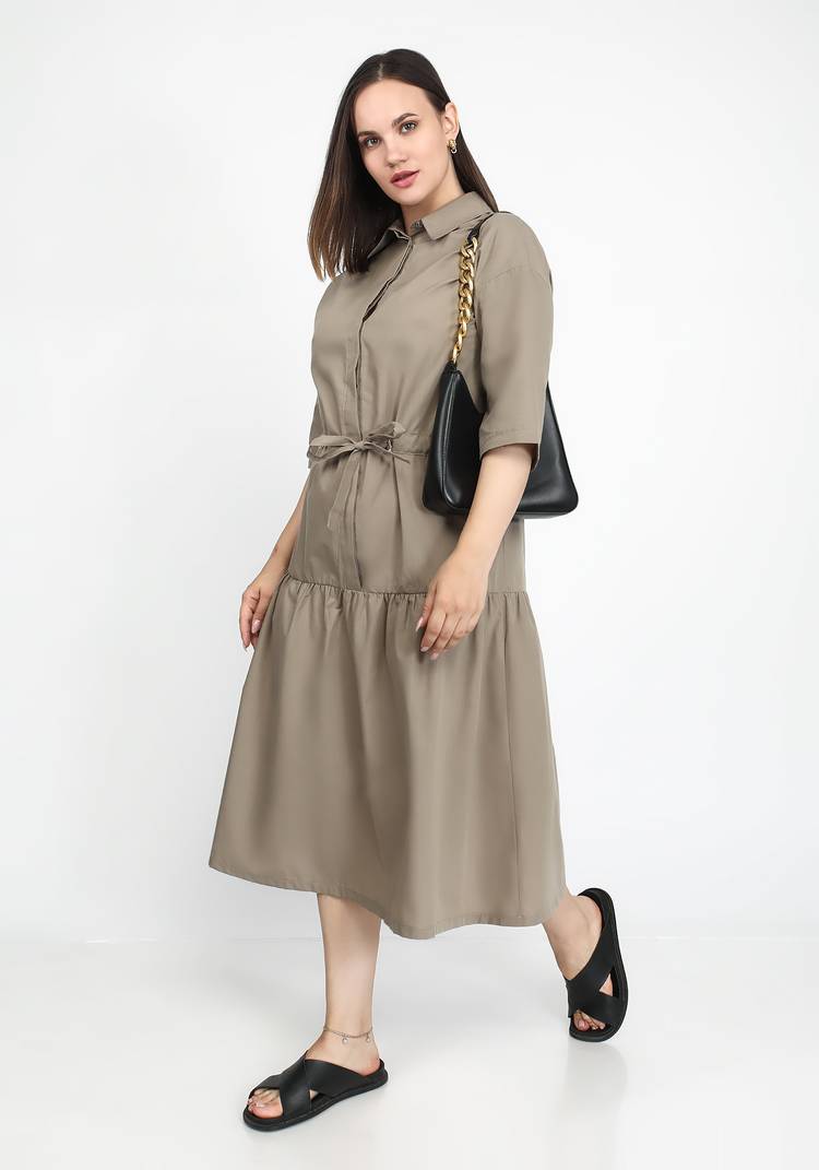 Платье с воланом и кулиской шир.  750, рис. 6