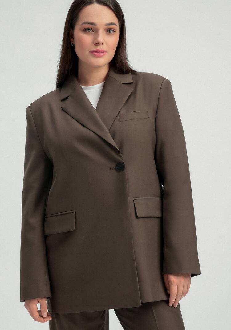 Пиджак с разрезом по спинке шир.  750, рис. 22